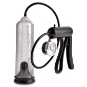 Вакуумная мужская помпа с датчиком давления Pro-Gauge Power Pump - Pipedream - в Ангарске купить с доставкой