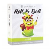 Стимулирующий презерватив-насадка Roll   Ball Apple - Sitabella - купить с доставкой в Ангарске