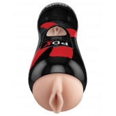 Мастурбатор-вагина Vibrating Pussy Stroker с вибрацией - Pipedream - в Ангарске купить с доставкой