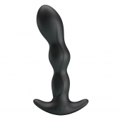 Черный анальный стимулятор простаты с вибрацией Special Anal Massager - 14,5 см. - Baile - в Ангарске купить с доставкой
