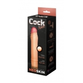 Телесная насадка-удлинитель из неоскин - 19,5 см. - LOVETOY (А-Полимер) - в Ангарске купить с доставкой