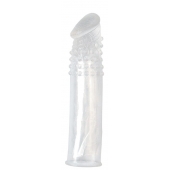 Насадка-удлинитель из прозрачного силикона LIDL EXTRA SILICONE PENIS EXTENSION - Seven Creations - в Ангарске купить с доставкой
