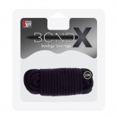 Черная веревка для связывания BONDX LOVE ROPE - 10 м. - Dream Toys - купить с доставкой в Ангарске