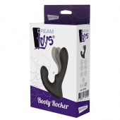 Чёрный массажер простаты с 2 моторами BOOTY ROCKER - Dream Toys - в Ангарске купить с доставкой