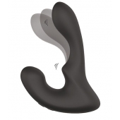 Чёрный массажер простаты с 2 моторами BOOTY ROCKER - Dream Toys - в Ангарске купить с доставкой