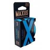 Классические презервативы в железном кейсе MAXUS Classic - 3 шт. - Maxus - купить с доставкой в Ангарске