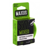 Презервативы в железном кейсе MAXUS Mixed - 3 шт. - Maxus - купить с доставкой в Ангарске