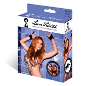 Наручники с присосками Sexy Suction - Lux Fetish - купить с доставкой в Ангарске