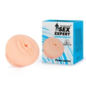 Телесная насадка-вагина на помпу - Sex Expert - в Ангарске купить с доставкой