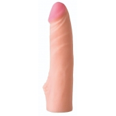 Телесная насадка на Harness с коннектором RED LINE  - 19,5 см. - LOVETOY (А-Полимер) - купить с доставкой в Ангарске