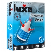 Презерватив LUXE Maxima  Глубинная бомба  - 1 шт. - Luxe - купить с доставкой в Ангарске