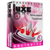 Презерватив LUXE Exclusive  Шоковая Терапия  - 1 шт. - Luxe - купить с доставкой в Ангарске