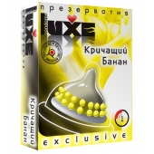 Презерватив LUXE  Exclusive  Кричащий банан  - 1 шт. - Luxe - купить с доставкой в Ангарске