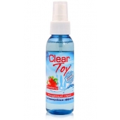 Очищающий спрей для игрушек CLEAR TOY Strawberry - 100 мл. - Биоритм - купить с доставкой в Ангарске