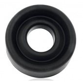 Черная гладкая насадка на помпу размера L - Sex Expert - в Ангарске купить с доставкой