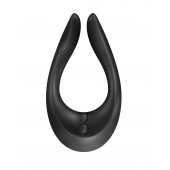 Чёрный многофункциональный стимулятор для пар Satisfyer Partner Multifun 2 - Satisfyer - в Ангарске купить с доставкой