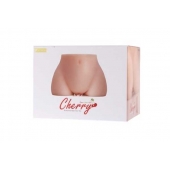 Мастурбатор-полуторс Cherry с вибрацией и двумя любовными тоннелями - KOKOS - в Ангарске купить с доставкой