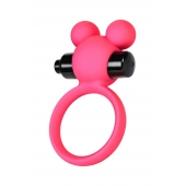 Розовое виброкольцо на пенис A-Toys - A-toys - в Ангарске купить с доставкой