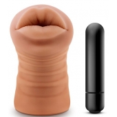 Кофейный мастурбатор-ротик Isabella - Blush Novelties - в Ангарске купить с доставкой