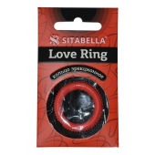 Эрекционное кольцо из киберкожи с пупырышками - Sitabella - в Ангарске купить с доставкой