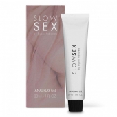 Лубрикант на водной основе Slow Sex Anal Play Gel - 30 мл. - Bijoux Indiscrets - купить с доставкой в Ангарске