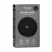 Черная веревка для бондажа Easytoys Bondage Rope - 5 м. - Easy toys - купить с доставкой в Ангарске