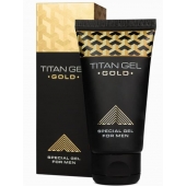 Гель для увеличения члена Titan Gel Gold Tantra - 50 мл. - Titan - купить с доставкой в Ангарске