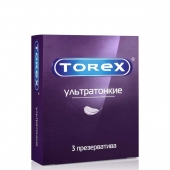 Презервативы Torex  Ультратонкие  - 3 шт. - Torex - купить с доставкой в Ангарске
