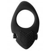 Черное эрекционное виброкольцо Pure Passion Sunset - Lola Games - в Ангарске купить с доставкой