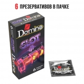 Ароматизированные презервативы DOMINO  Фруктовый слот  - 6 шт. - Domino - купить с доставкой в Ангарске