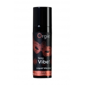 Разогревающий гель для массажа ORGIE Sexy Vibe Hot с эффектом вибрации - 15 мл. - ORGIE - купить с доставкой в Ангарске