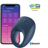 Эрекционное кольцо Satisfyer Strong One с возможностью управления через приложение - Satisfyer - в Ангарске купить с доставкой