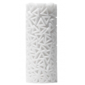 Белый 3D мастурбатор PILE - Tenga - в Ангарске купить с доставкой