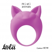 Фиолетовое эрекционное кольцо Lemur Remi - Lola Games - в Ангарске купить с доставкой