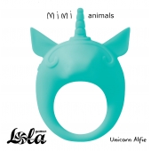 Зеленое эрекционное кольцо Unicorn Alfie - Lola Games - в Ангарске купить с доставкой