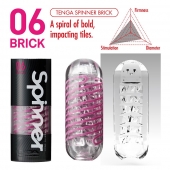 Мастурбатор SPINNER Brick - Tenga - в Ангарске купить с доставкой