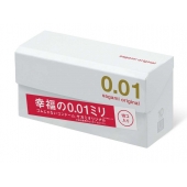 Супер тонкие презервативы Sagami Original 0.01 - 10 шт. - Sagami - купить с доставкой в Ангарске