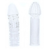 Комплект из 2 прозрачных насадок на пенис PENIS EXTENDER PACK - Dream Toys - в Ангарске купить с доставкой