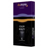 Разноцветные презервативы DOMINO Colour Beauty - 6 шт. - Domino - купить с доставкой в Ангарске