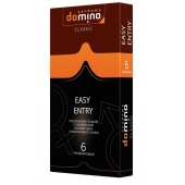 Презервативы с увеличенным количеством смазки DOMINO Easy Entry - 6 шт. - Domino - купить с доставкой в Ангарске