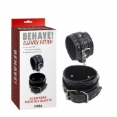 Черные наручники Surrender Wrist Restraints - Chisa - купить с доставкой в Ангарске