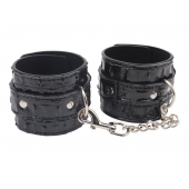 Черные наручники Surrender Wrist Restraints - Chisa - купить с доставкой в Ангарске