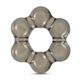 Дымчатое эрекционное кольцо Stay Hard Thick Bead Cock Ring - Blush Novelties - в Ангарске купить с доставкой