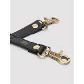 Черный фиксатор для манжет Bound to You Faux Leather Hogtie - Fifty Shades of Grey - купить с доставкой в Ангарске