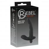 Черный вибромассажер простаты Naughty Finger Prostate Vibe - 13,8 см. - Orion - в Ангарске купить с доставкой