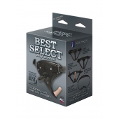 Пояс HARNESS BEST SELECT с вагинальной пробкой - LOVETOY (А-Полимер) - купить с доставкой в Ангарске