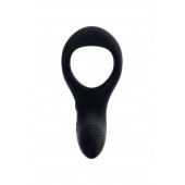 Черное эрекционное кольцо Lovense Diamo - Lovense - в Ангарске купить с доставкой