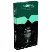 Презервативы с пролонгирующим эффектом DOMINO Classic Long action - 6 шт. - Domino - купить с доставкой в Ангарске