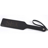 Черная гладкая шлепалка SEX - 35 см. - Sitabella - купить с доставкой в Ангарске