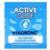 Лубрикант на водной основе Active Glide с гиалуроновой кислотой - 3 гр. - Биоритм - купить с доставкой в Ангарске